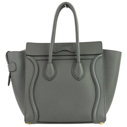Celine Gray Leather Tote Bag (Pre-Owned)