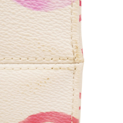 Louis Vuitton Pink White Handbag (Pre-Owned)