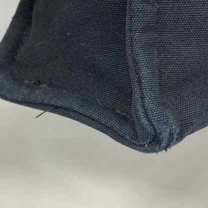 Hermes Black Canvas Tote Bag (Pre-Owned)