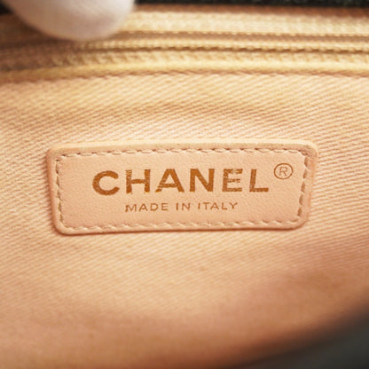 Chanel Black Grained Calfskin Shoulder Bag (Pre-Owned)