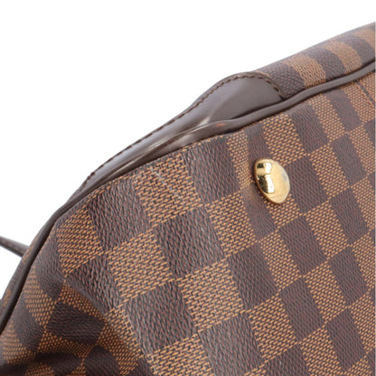 Louis Vuitton Brown Damier Canvas Handbag (Pre-Owned)
