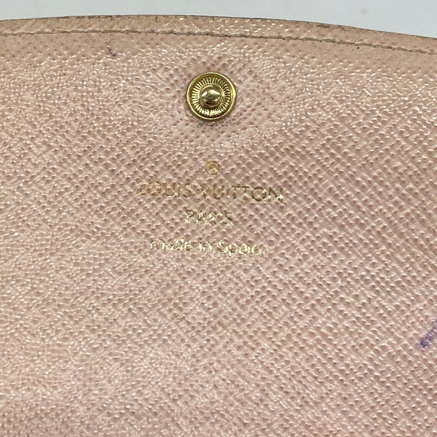 Louis Vuitton Brown Rose Ballerine Long Wallet (Bi-Fold) (Pre-Owned)