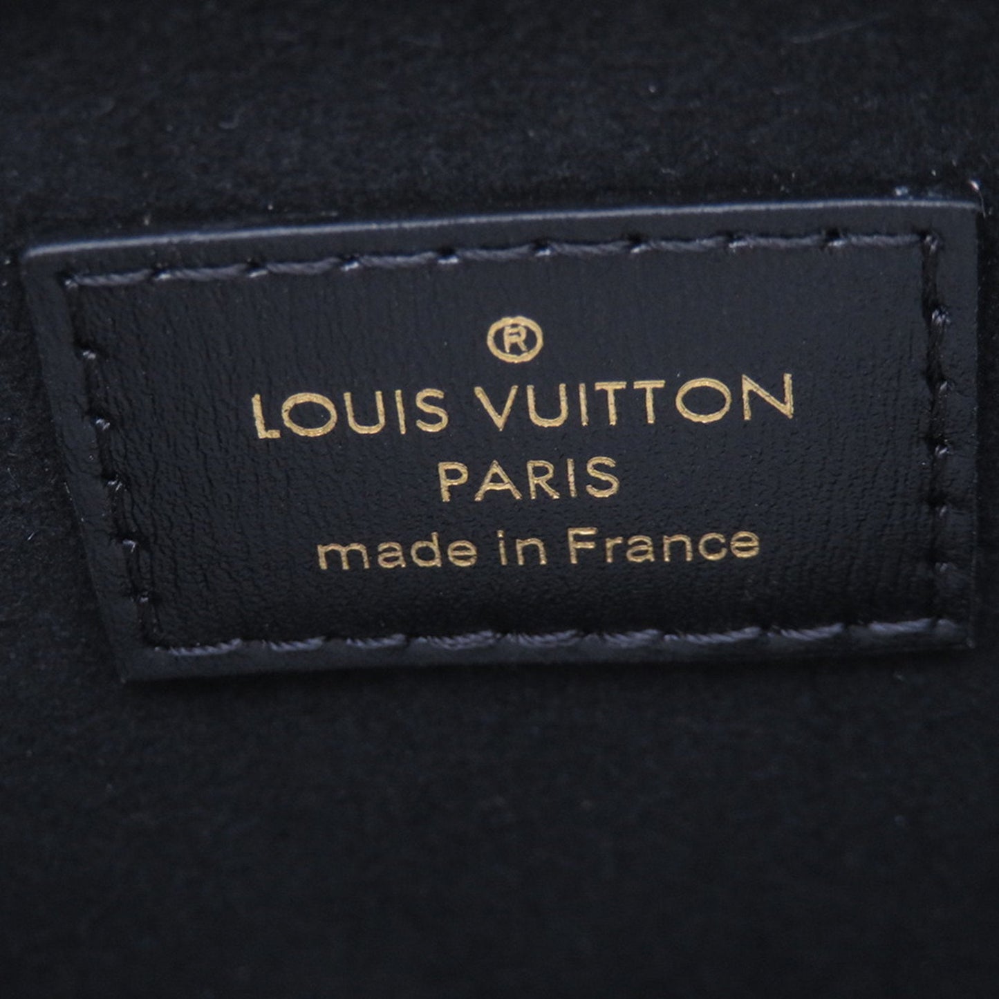 Louis Vuitton Brown Noir Monogram Reverse Shoulder Bag (Pre-Owned)