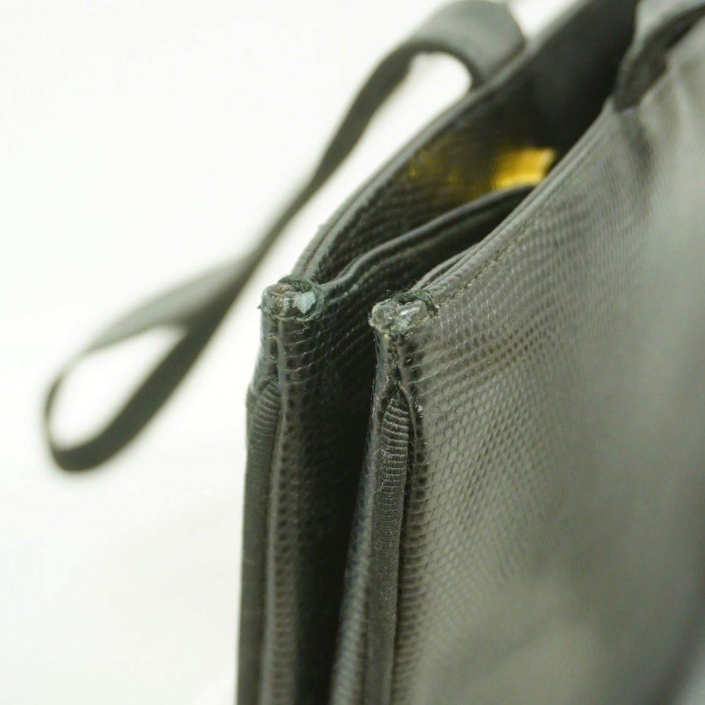 Salvatore Ferragamo Black Leather Tote Bag (Pre-Owned)