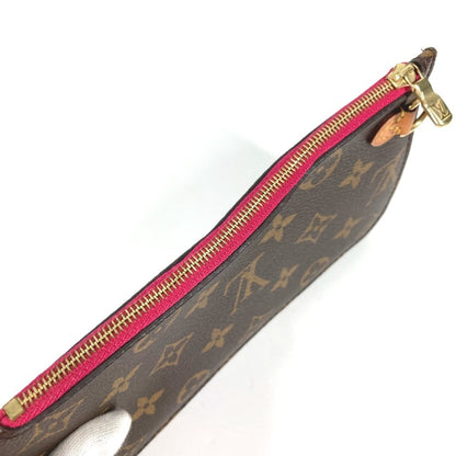 Louis Vuitton Brown Monogram Pink Monogram Clutch Bag Pouch (Pre-Owned)