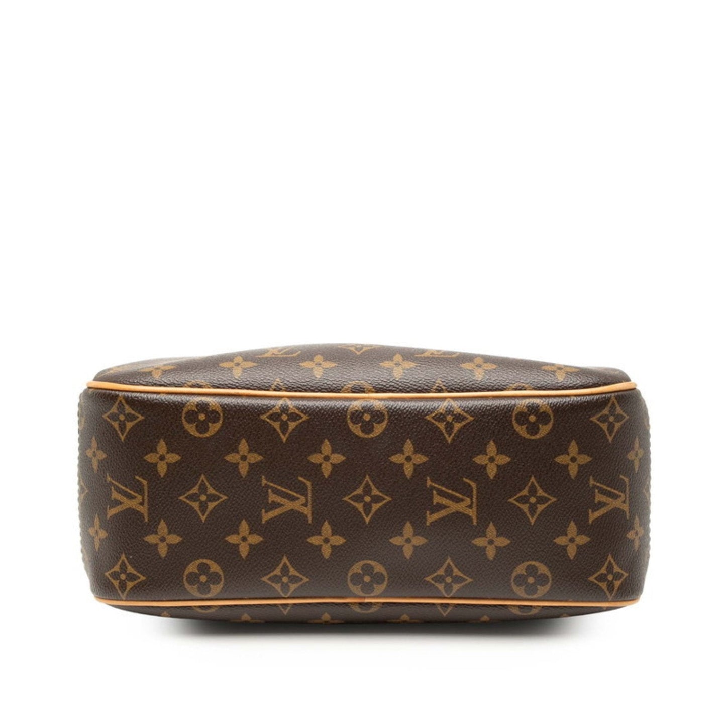 Louis Vuitton Brown Pvc Leather Handbag (Pre-Owned)