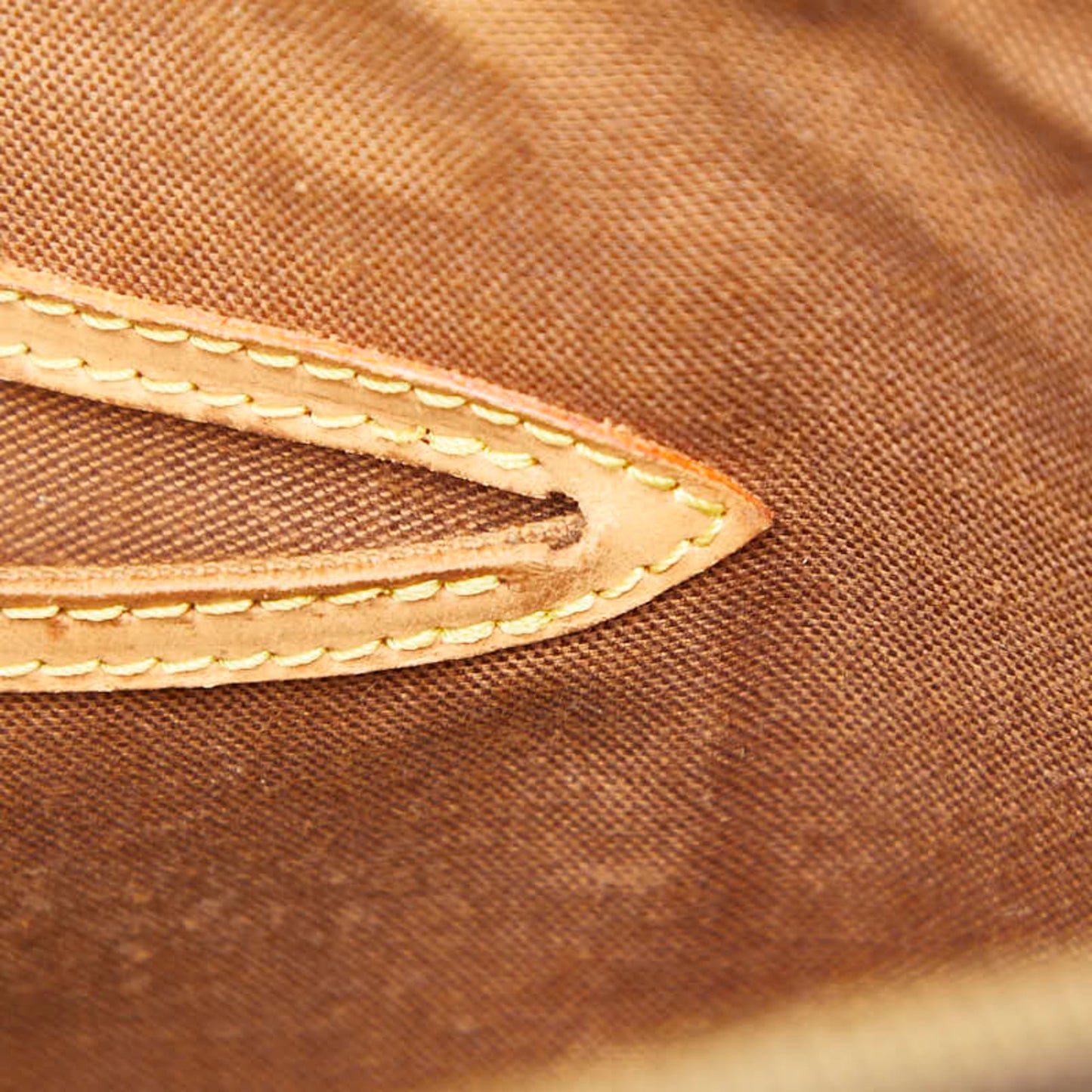 Louis Vuitton Brown Pvc Leather Handbag (Pre-Owned)