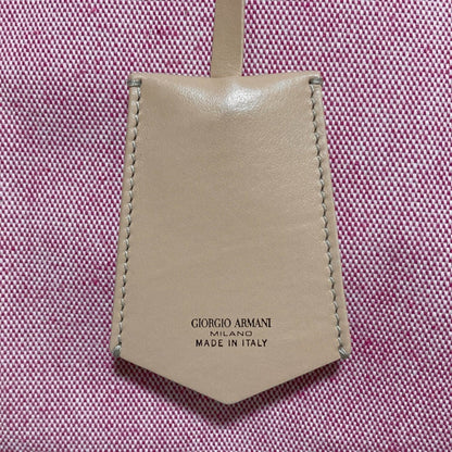 Giorgio Armani Pink Pink Beige Tote Bag (Pre-Owned)