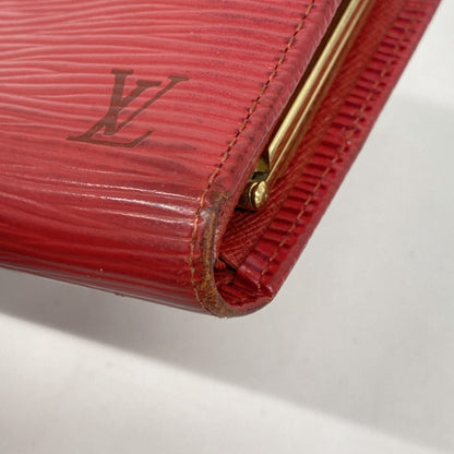 Louis Vuitton Castilian Red Wallet (Bi-Fold) (Pre-Owned)