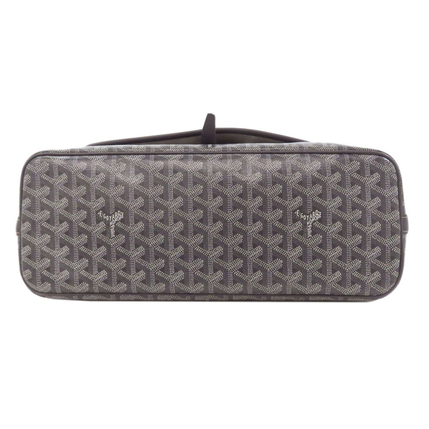 Goyard Gray Coated Canvas Shoulder Bag (Pre-Owned)