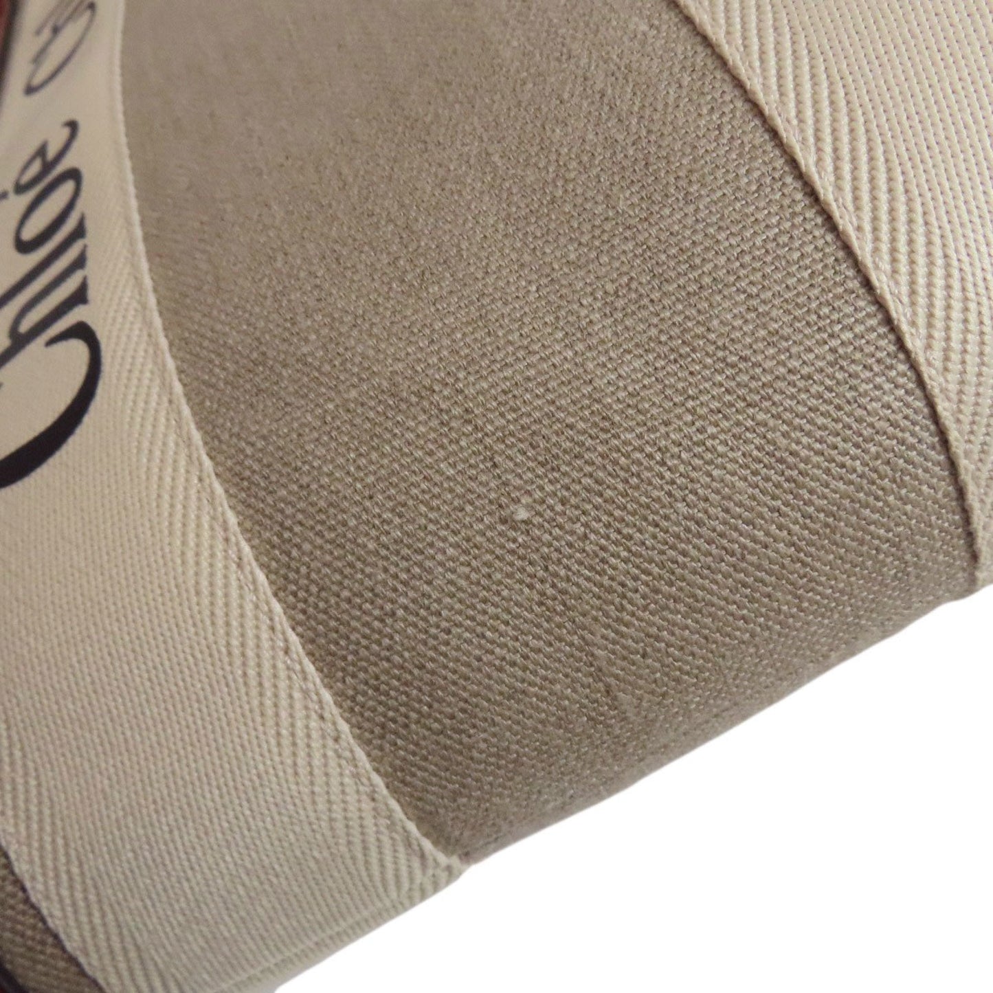 Chloé Brown Canvas Tote Bag (Pre-Owned)