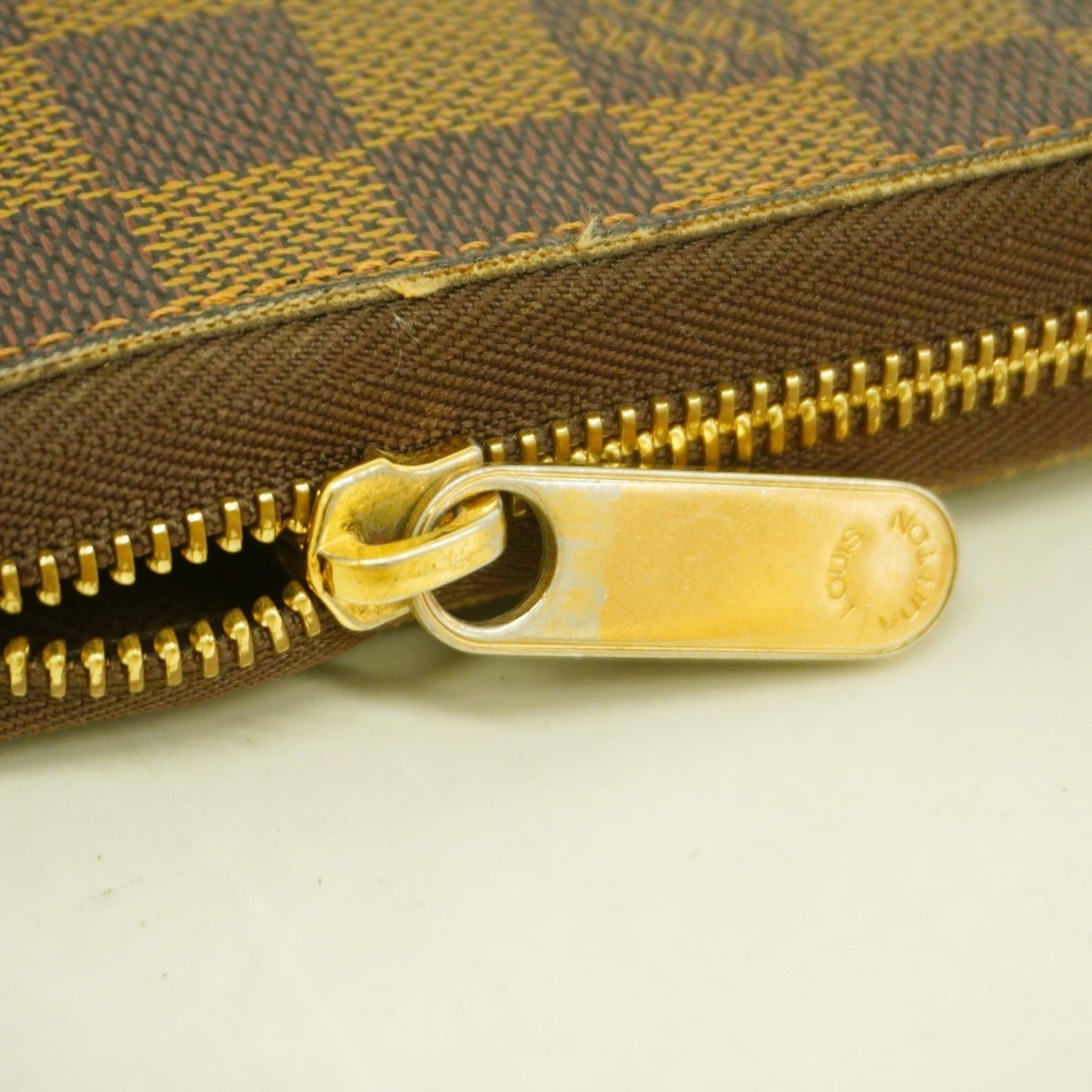 Louis Vuitton Ebene Long Wallet (Bi-Fold) (Pre-Owned)