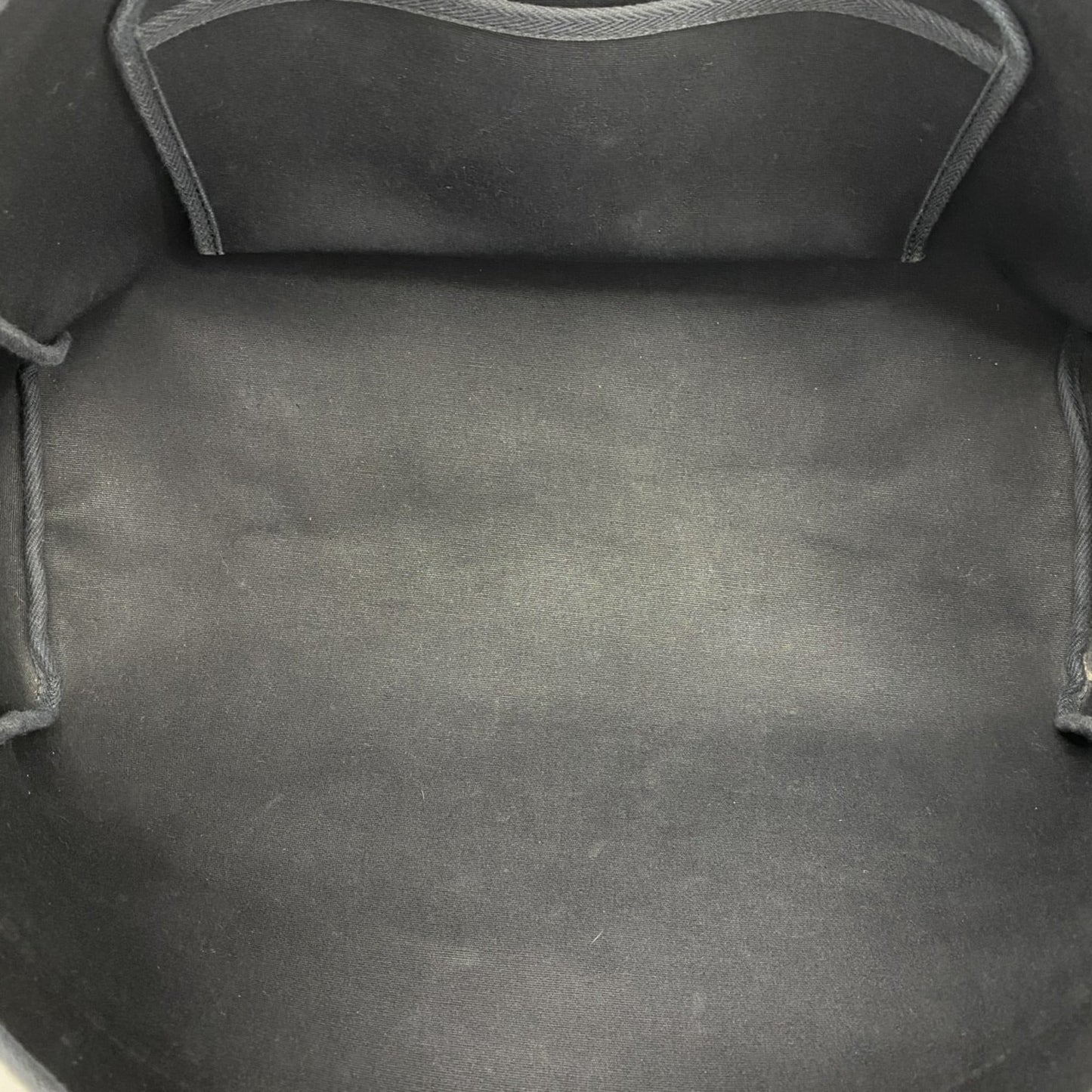 Hermes Black Toile Officier Tote Bag (Pre-Owned)