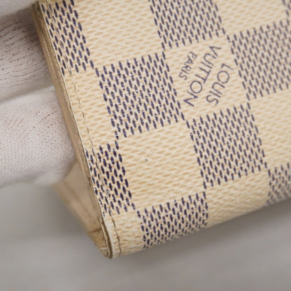 Louis Vuitton White Wallet (Tri-Fold) (Pre-Owned)