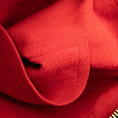 Louis Vuitton Brown Pvc Leather Handbag Shoulder Bag (Pre-Owned)