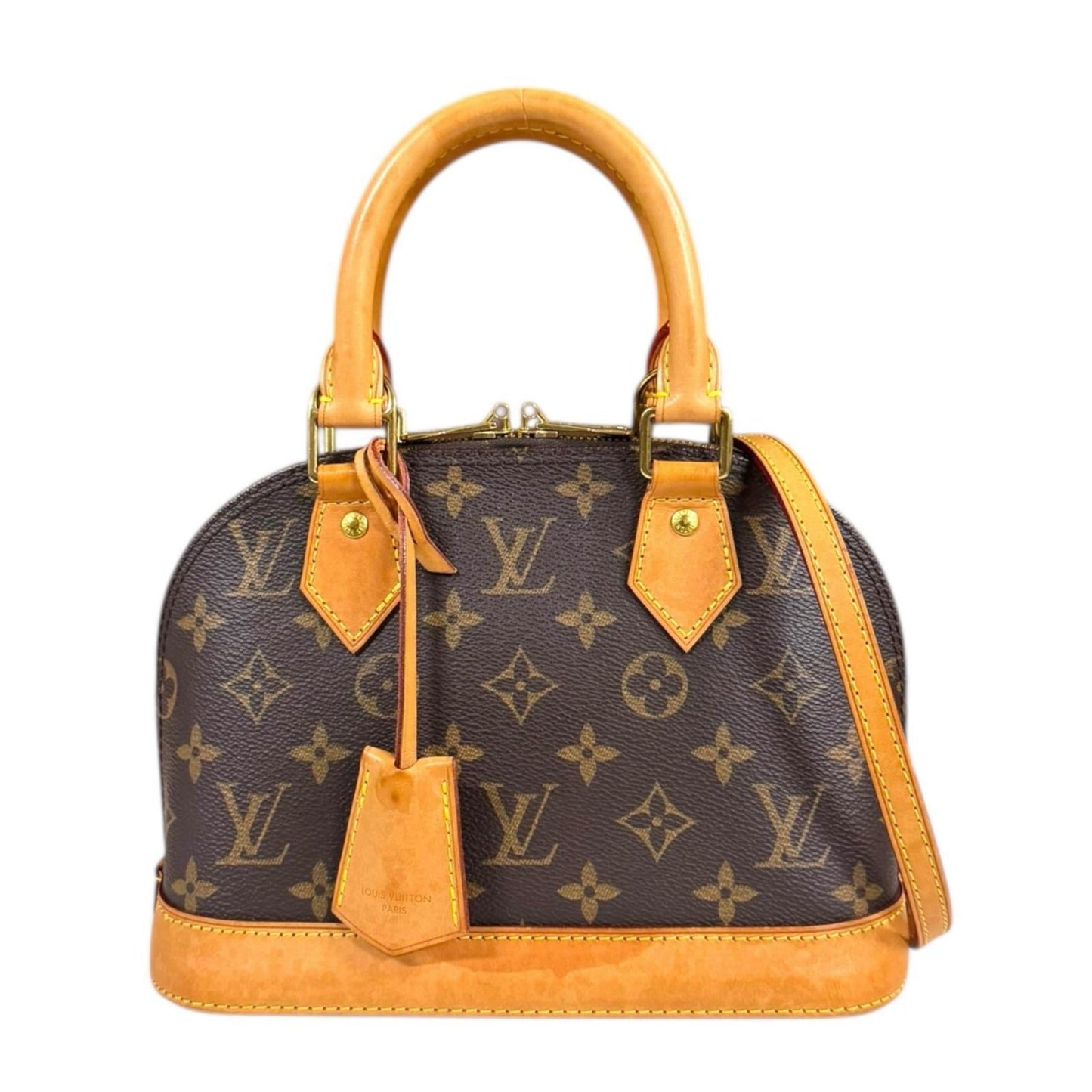 Louis Vuitton Brown Monogram Shoulder Bag (Pre-Owned)