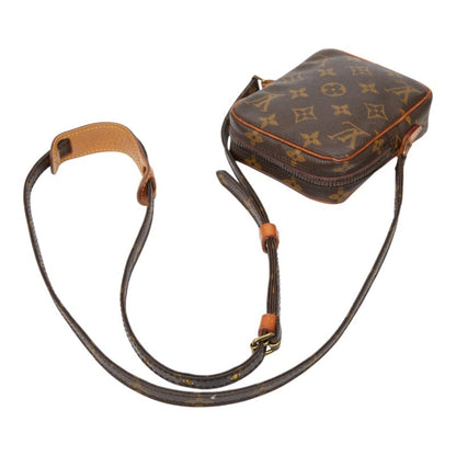 Louis Vuitton Brown Pvc Leather Shoulder Bag (Pre-Owned)