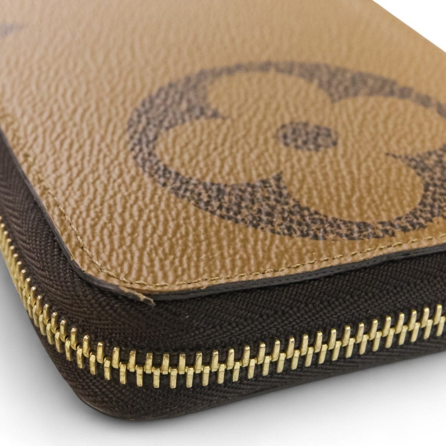 Louis Vuitton Brown Long Wallet (Bi-Fold) (Pre-Owned)