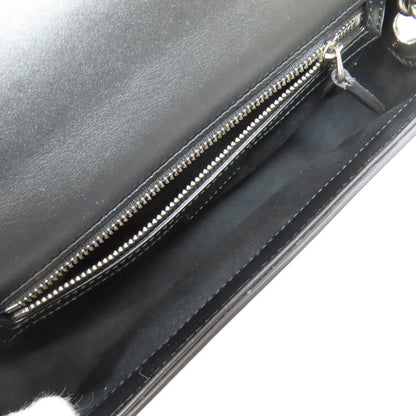 Gucci Black Leather Shoulder Bag (Pre-Owned)