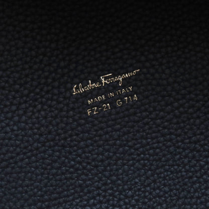 Salvatore Ferragamo Black Leather Tote Bag (Pre-Owned)