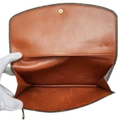 Louis Vuitton Brown Pvc Leather Pochette (Pre-Owned)