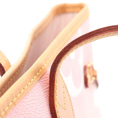 Louis Vuitton Pink Yellow Coated Canvas Monogram Pvc Leather Tote Bag (Pre-Owned)