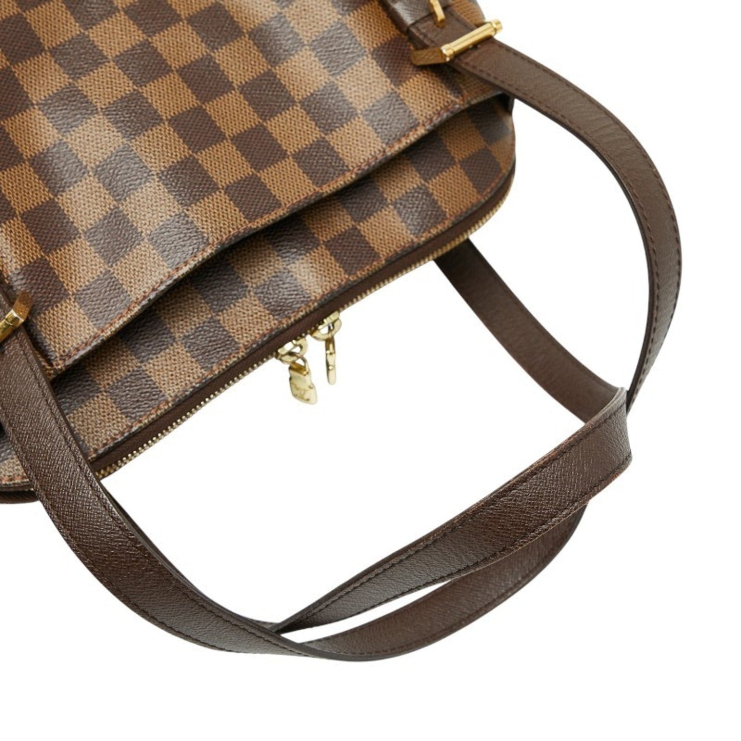 Louis Vuitton Brown Pvc Leather Handbag (Pre-Owned)