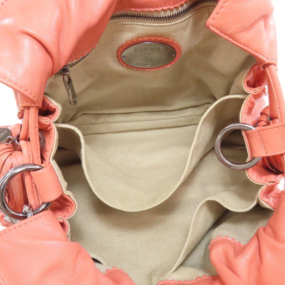 Loewe Flamenco Pink Leather Shoulder Bag (Pre-Owned)