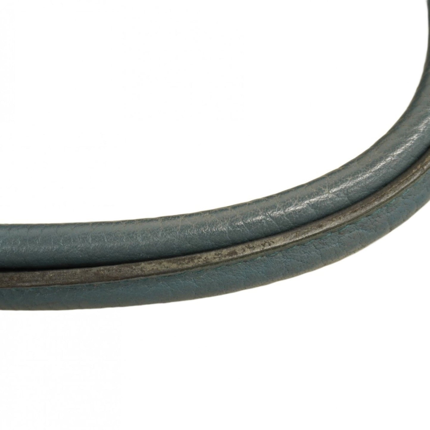 Hermes Blue Country Leather Tote Bag (Pre-Owned)