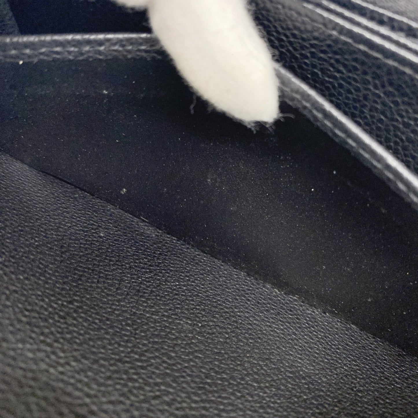 Louis Vuitton Noir Long Wallet (Bi-Fold) (Pre-Owned)