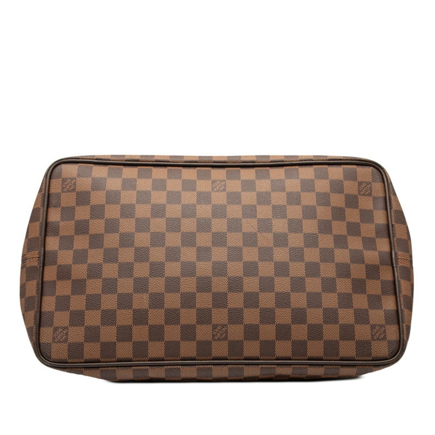 Louis Vuitton Brown Pvc Leather Boston Bag Handbag (Pre-Owned)