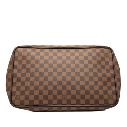 Louis Vuitton Brown Pvc Leather Boston Bag Handbag (Pre-Owned)