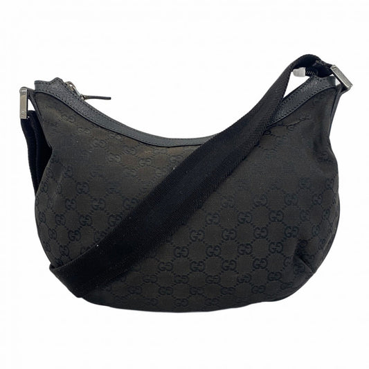 Gucci Black Canvas Shoulder Bag (Pre-Owned)