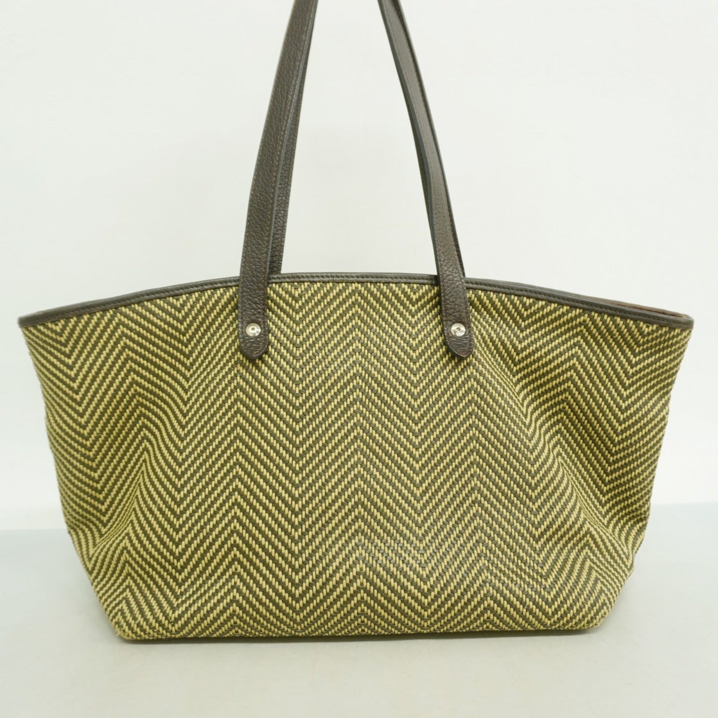 Hermes Beige Polyester Tote Bag (Pre-Owned)