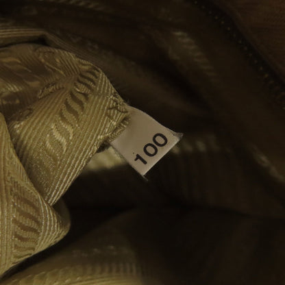 Prada Brown Denim Tote Bag (Pre-Owned)