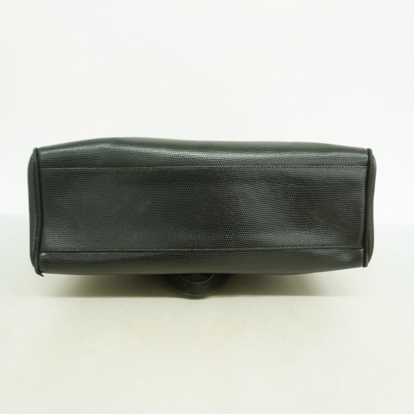 Salvatore Ferragamo Black Leather Tote Bag (Pre-Owned)