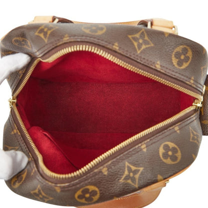 Louis Vuitton Brown Pvc Leather Handbag (Pre-Owned)