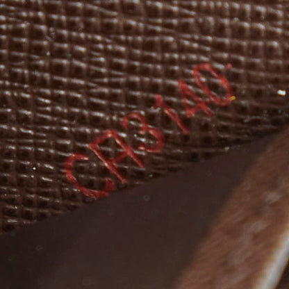 Louis Vuitton Brown Pvc Long Wallet (Bi-Fold) (Pre-Owned)