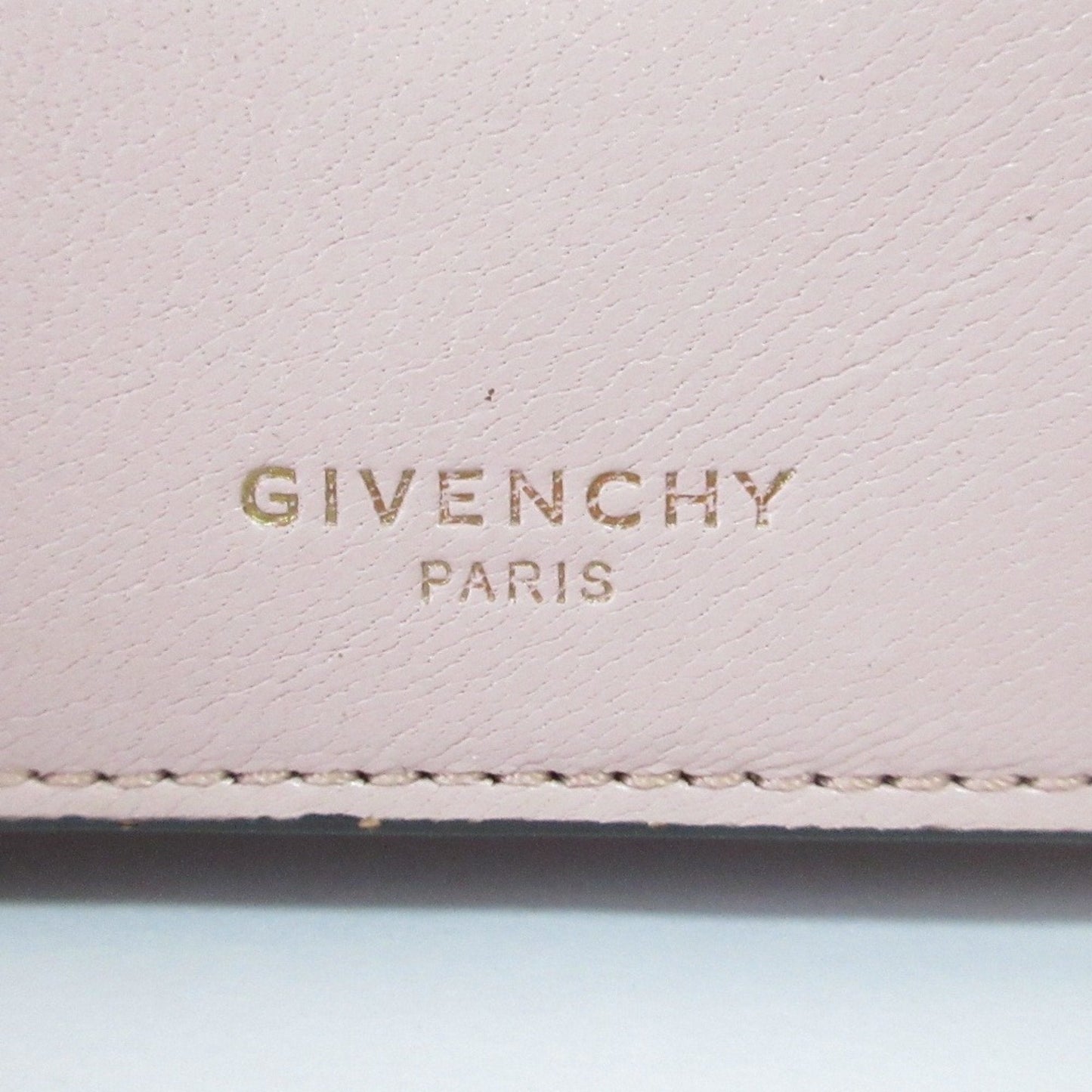 Givenchy Orange Pink Wallet (Tri-Fold) (Pre-Owned)