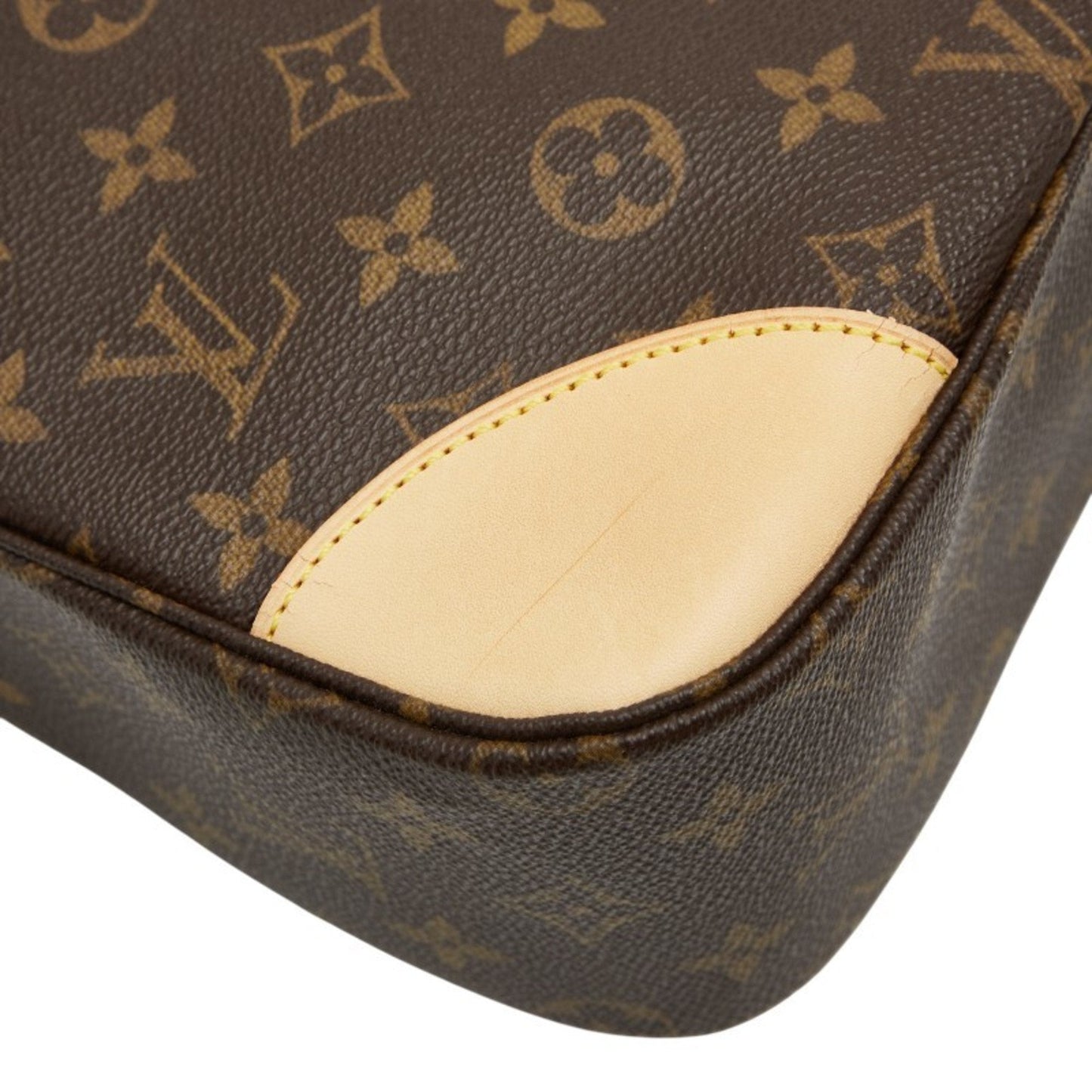 Louis Vuitton Brown Pvc Leather Shoulder Bag (Pre-Owned)