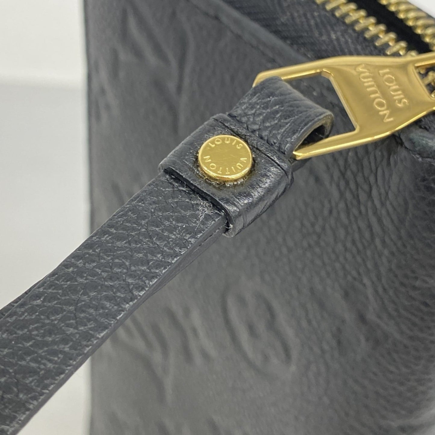 Louis Vuitton Noir Long Wallet (Bi-Fold) (Pre-Owned)