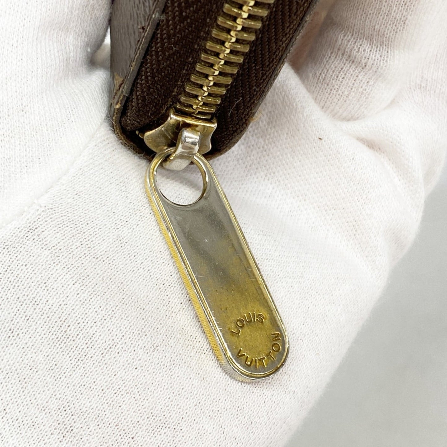 Louis Vuitton Brown Long Wallet (Bi-Fold) (Pre-Owned)