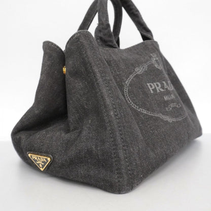 Prada Black Denim Tote Bag (Pre-Owned)
