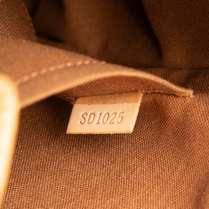 Louis Vuitton Brown Pvc Leather Handbag Tote Bag (Pre-Owned)