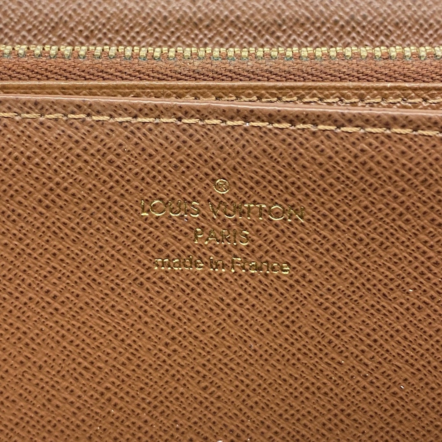 Louis Vuitton Brown Long Wallet (Bi-Fold) (Pre-Owned)