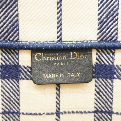 Christian Dior Navy Canvas Tote Bag (Pre-Owned)