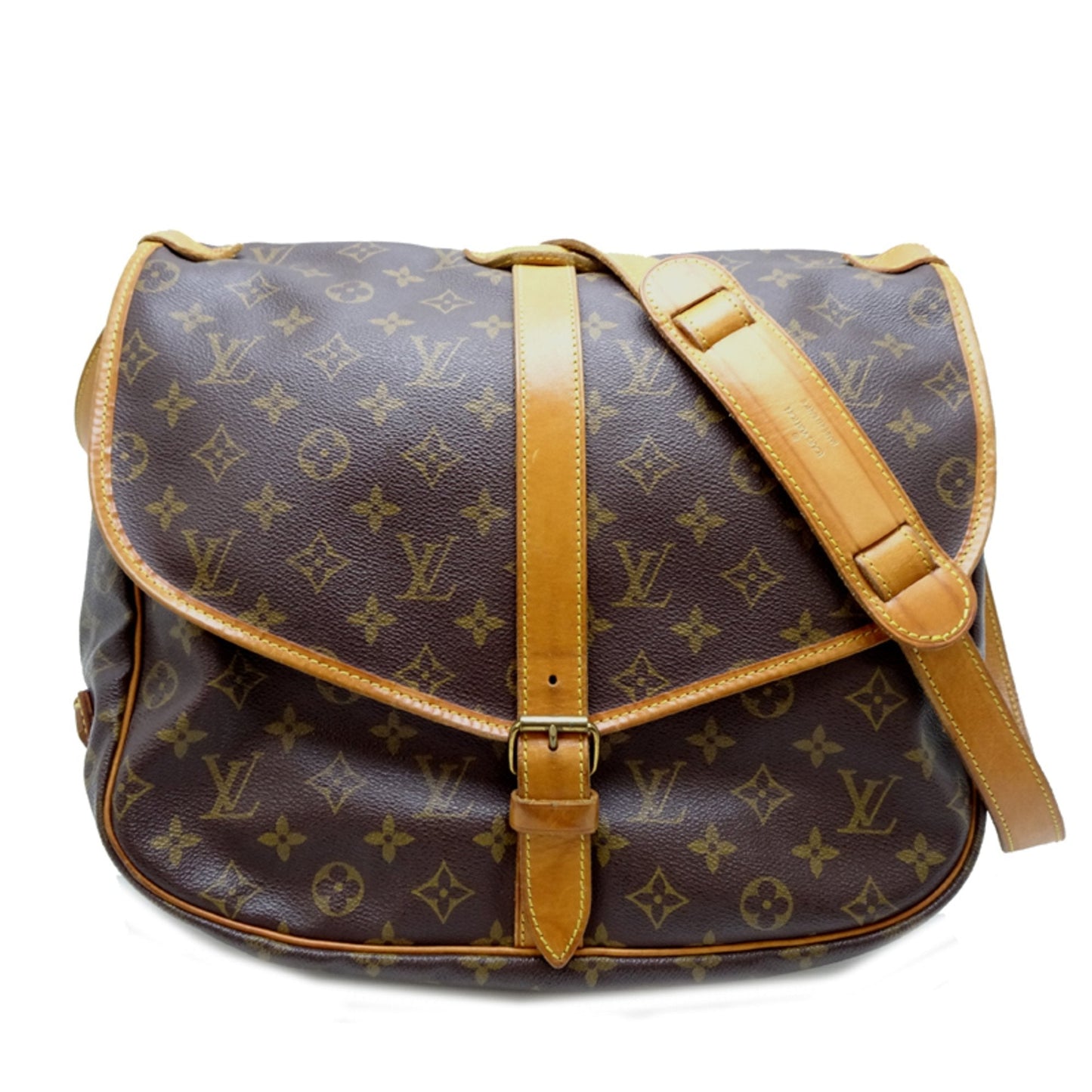 Louis Vuitton Brown Monogram Monogram Shoulder Bag (Pre-Owned)