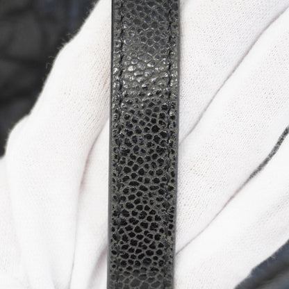 Chanel Black Grained Calfskin Tote Bag (Pre-Owned)