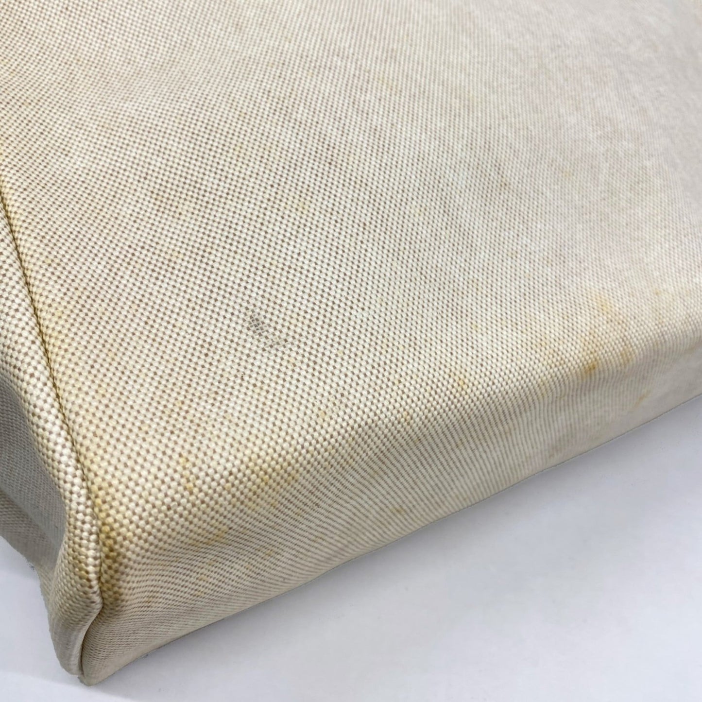 Hermes Natural Toile H Handbag (Pre-Owned)