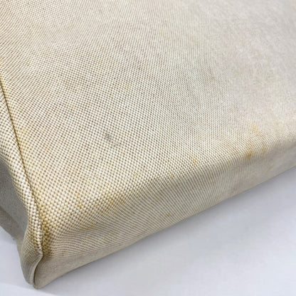 Hermes Natural Toile H Handbag (Pre-Owned)